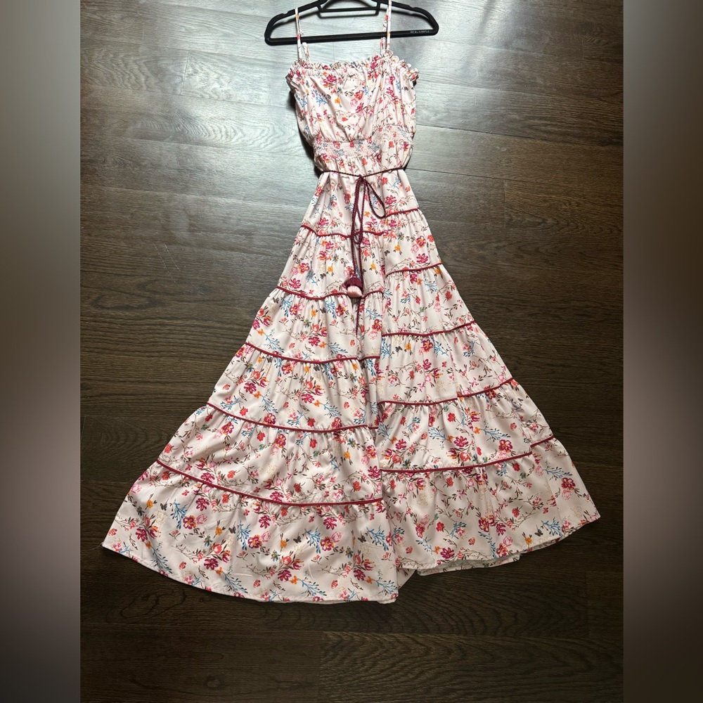 Playa Lucila Floral Ruffle Dress